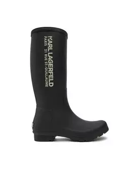 Резиновые сапоги KL47085 Karl Lagerfeld, черный