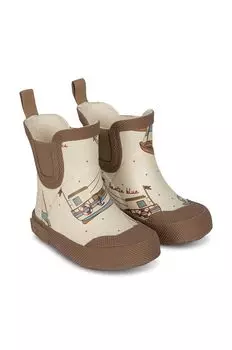 Резиновые сапоги Konges Sljd, бежевый