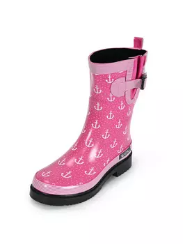 Резиновые сапоги MADSea, цвет pink mit weien ankern