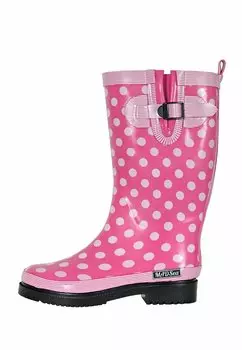 Резиновые сапоги MADSea, розовый/белый