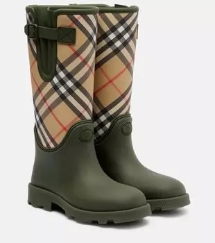 Резиновые сапоги Marsh Check Burberry, Loch