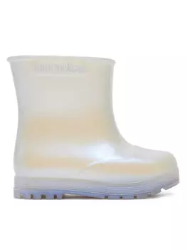 Резиновые сапоги Melissa, серебряный