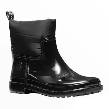 Резиновые сапоги Michael Michael Kors Blakely Logo Tape PVC and Nylon Rain, черный