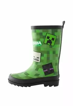Резиновые сапоги MINECRAFT PIXEL, REGULAR FIT Next, зеленый
