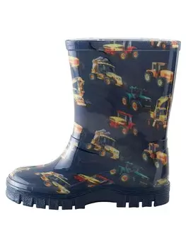 Резиновые сапоги Next Wellies, цвет Navy/Cyan blue