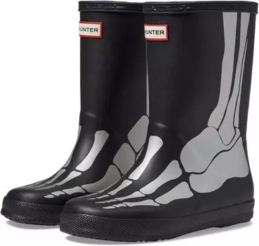 Резиновые сапоги Original First Classic Metallic Skeleton Boot Hunter, черный