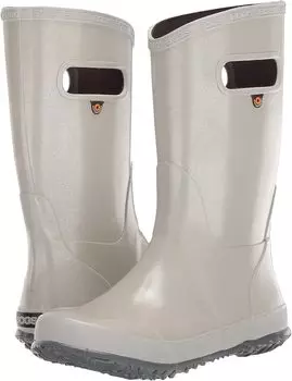 Резиновые сапоги Rain Boot Glitter Bogs, цвет Silver
