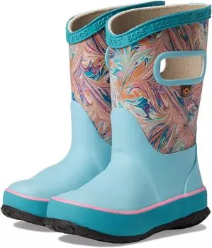 Резиновые сапоги Rain Boot Marble Bogs, цвет Light Aqua Multi