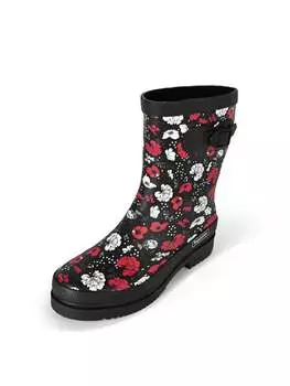 Резиновые сапоги Regenliebe, цвет schwarz/wei/rot