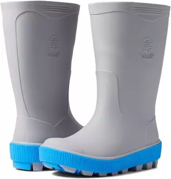 Резиновые сапоги Riptide Kamik, цвет Gray/Light Blue