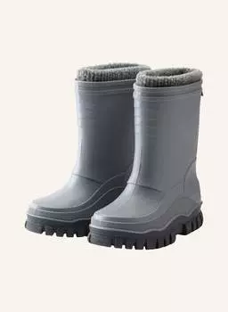 Резиновые сапоги с внутренним ботинком Sterntaler, серый