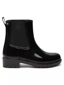 Резиновые сапоги Tommy Hilfiger, черный