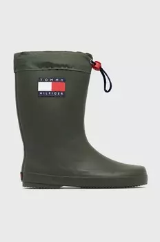 Резиновые сапоги Tommy Hilfiger, коричневый