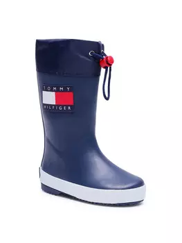 Резиновые сапоги Tommy Hilfiger, темно-синий