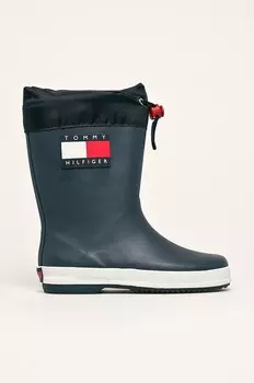 Резиновые сапоги Tommy Hilfiger, темно-синий