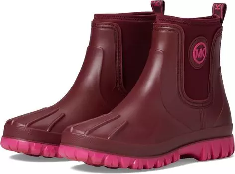 Резиновые сапоги Tucker Rain Bootie MICHAEL Michael Kors, цвет Merlot Multi