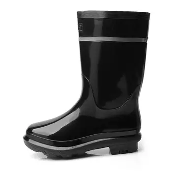 Резиновые сапоги унисекс черный Strongman