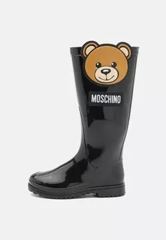 Резиновые сапоги UNISEX MOSCHINO, черный