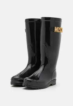 Резиновые сапоги UNISEX MOSCHINO, черный