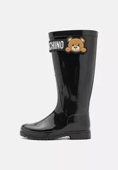 Резиновые сапоги UNISEX MOSCHINO, черный