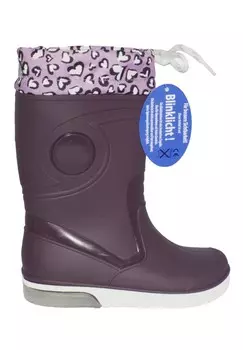 Резиновые сапоги WARMFUTTER BLINKING VALENTINE Beck, сиреневый