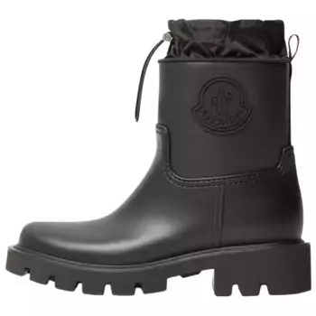 Резиновые сапоги женские черный Moncler