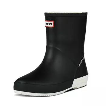 Резиновые сапоги женские черный Warrior