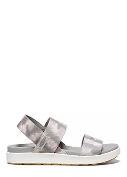 Резиновые серебряные женские сандалии Keen