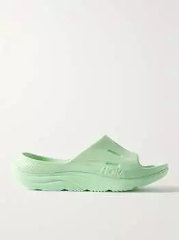 Резиновые шлепанцы Ora Recovery 3 HOKA ONE ONE, зеленый