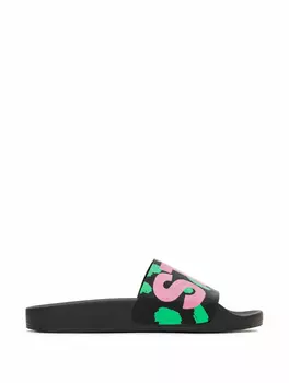 Резиновые шлепанцы с логотипом Stella McCartney