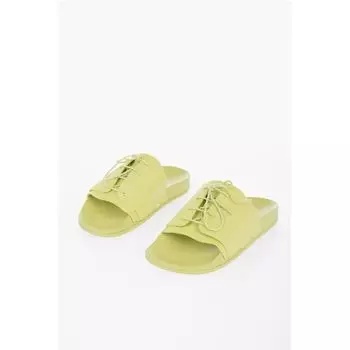 Резиновые шлепанцы со шнуровкой Maison Margiela, Green