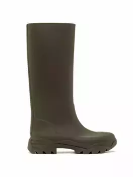 Резиновые таби-сапоги Maison Margiela, зелёный