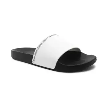 Резиновые тапочки для горок для бассейна Calvin Klein, белый