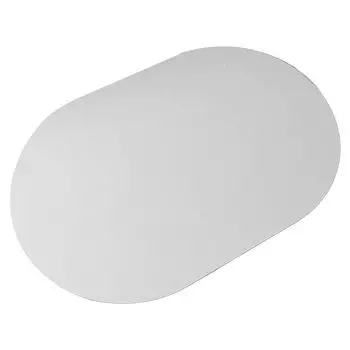 Резиновый коврик для ванной Современный сплошной цвет Быстросохнущий Мягкий овальный противоскользящий толстый супервпитывающий коврик для входной двери Душевой ковер Принадлежности для ванной комнаты - молочно-белый Stuttg, мультиколор