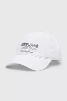 Резюме бейсболки Resume, белый