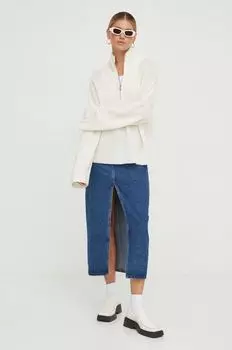 Резюме шерстяного свитера Resume, бежевый