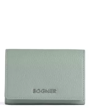 RFID-кошелек Andermatt Nena из зернистой яловой кожи Bogner, зеленый