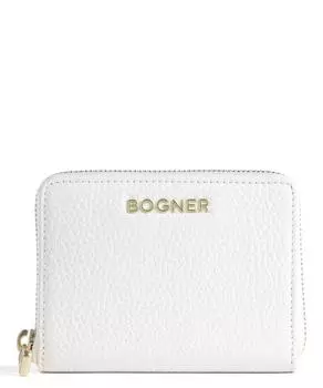 RFID-кошелек Andermatt Norah из зернистой яловой кожи Bogner, белый