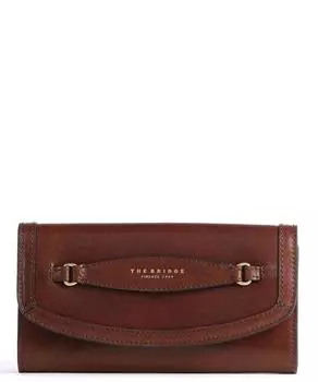 RFID-кошелек Bettina из гладкой яловой кожи The Bridge, коричневый