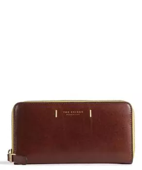 RFID-кошелек Chiara из мелкозернистой яловой кожи The Bridge, коричневый