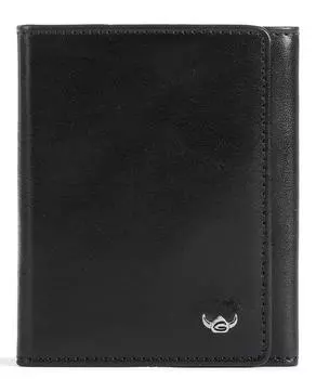 RFID-кошелек Colorado из мелкозернистой яловой кожи Golden Head, черный