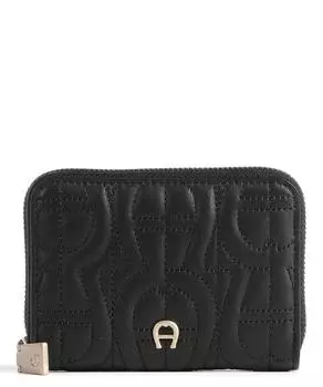 RFID-кошелек Diadora из мягкой яловой кожи. Aigner, черный