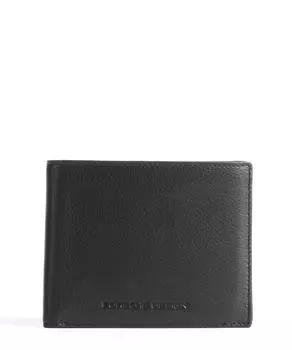 RFID-кошелек из зернистой яловой кожи Porsche Design, черный