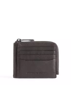 RFID-кошелек из зернистой яловой кожи Porsche Design, коричневый