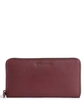 RFID-кошелек Jamie's Orchard Melon из воловьей кожи Aunts & Uncles, красный