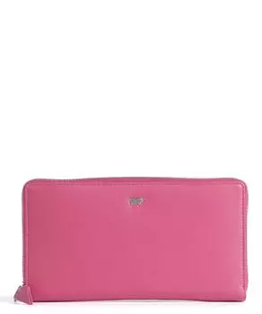 RFID-кошелек Joy из мягкой яловой кожи Braun Bffel, розовый