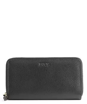 RFID-кошелек Marmolada из зерненой телячьей кожи Brics, черный