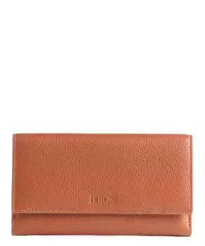 RFID-кошелек Marmolada из зерненой телячьей кожи Brics, коричневый