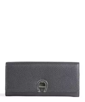 RFID-кошелек Milano из зернистой яловой кожи Aigner, синий