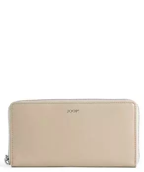 RFID-кошелек Sofisticato 1.0 Melete из мелкозернистой кожи Joop!, бежевый